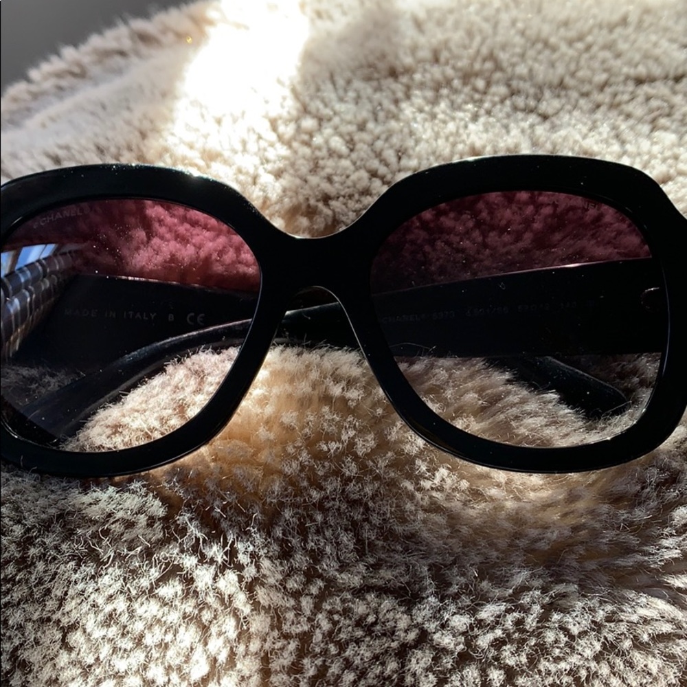 new purple chanel sunglasses